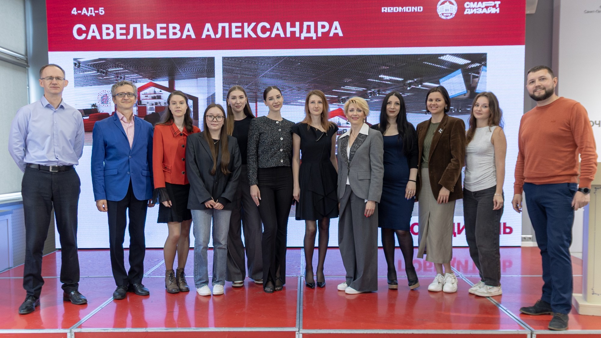 Центральный объект «Зоны РЕДМОНД» в Пулково разработан студенткой Университета промышленных технологий и дизайна