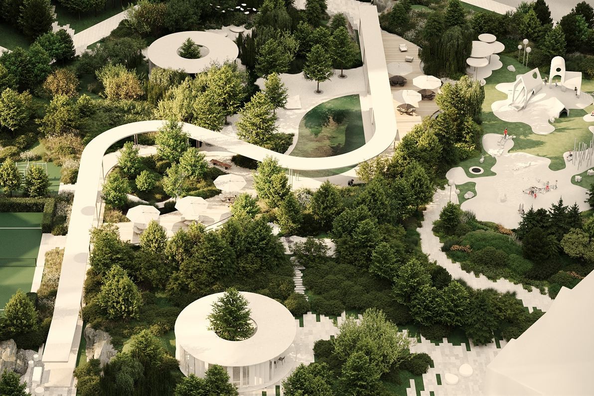 DEREVO PARK представляет проект благоустройства для премиального ЖК в Москве: природа как продолжение архитектуры